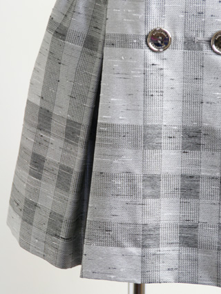 バーバリー シルバーグレーチェックのワンピース 90 / ブランド