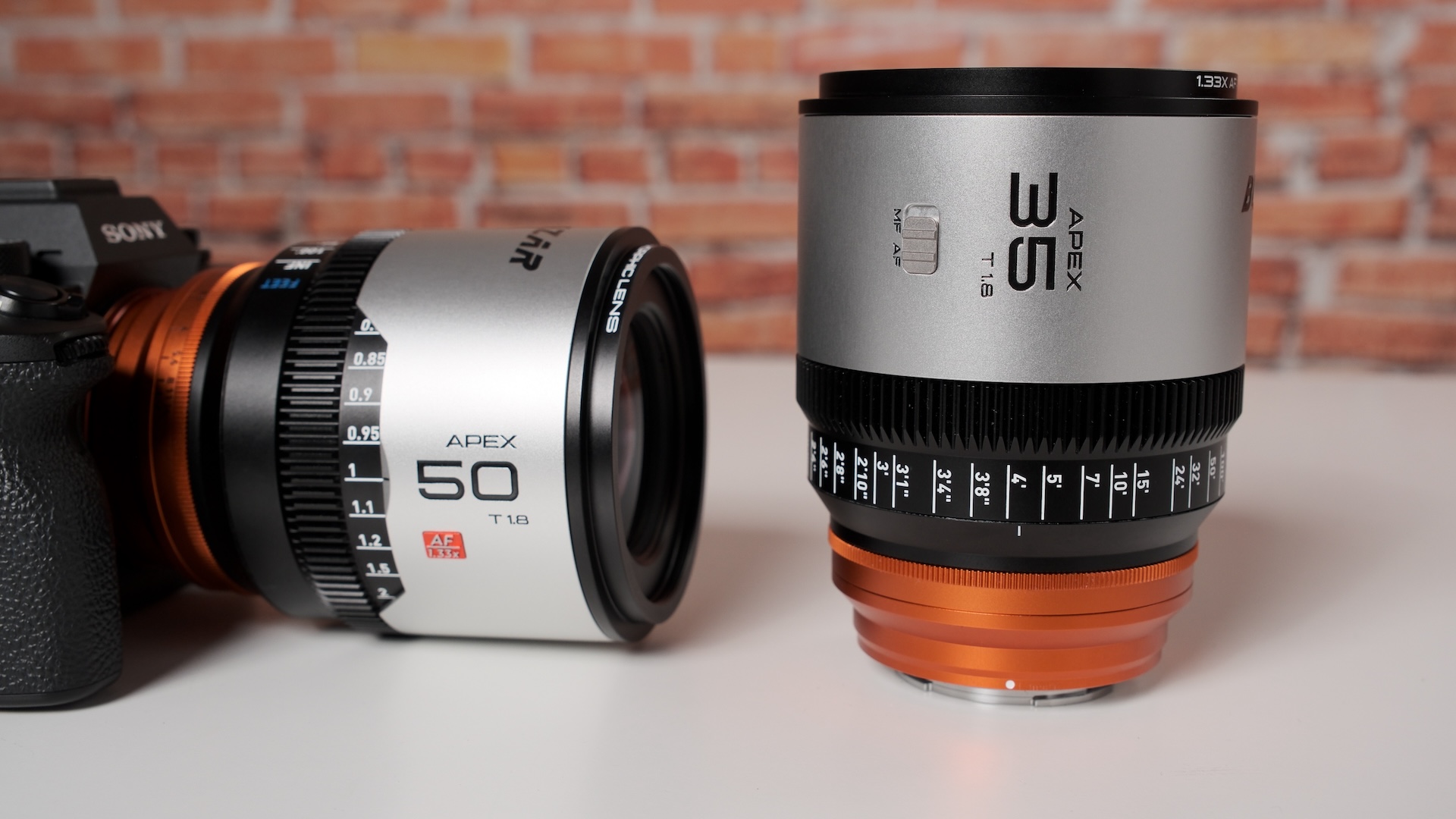 BLAZAR APEX 35mmと50mmオートフォーカスアナモフィックレンズレビュー