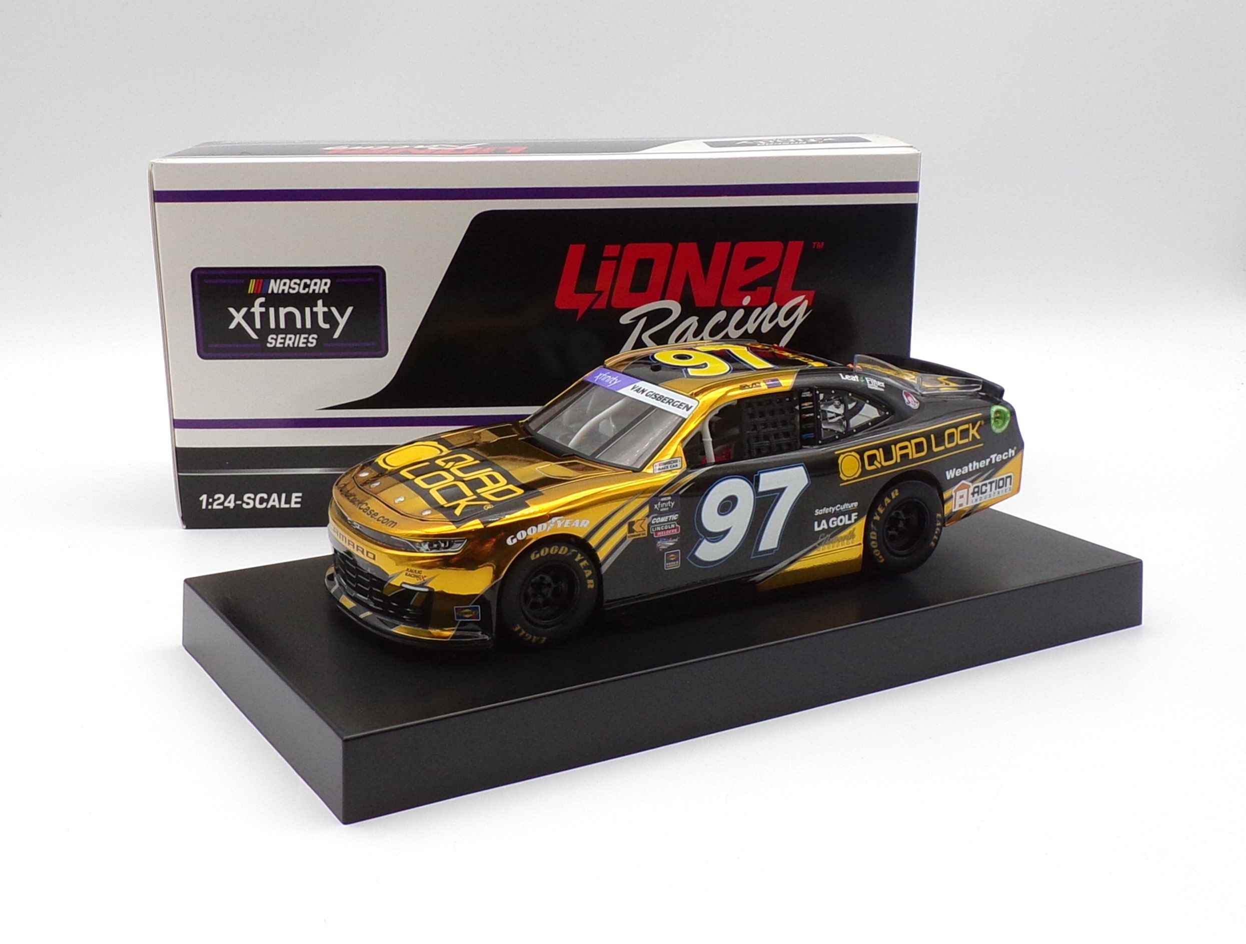Shane Van Gisbergen 2024 Quad Lock Throwback 1:24 Color Chrome