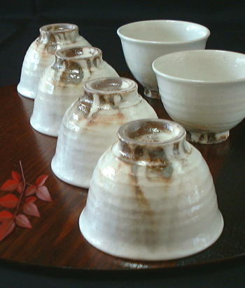 古谷製陶所(古谷弘一) 粉引湯呑 | Club Table