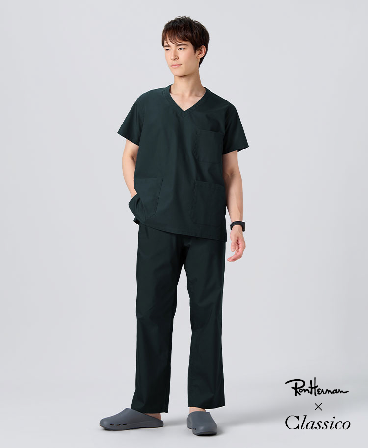メンズ:Ron Herman スクラブパンツ | おしゃれ白衣のクラシコ公式通販