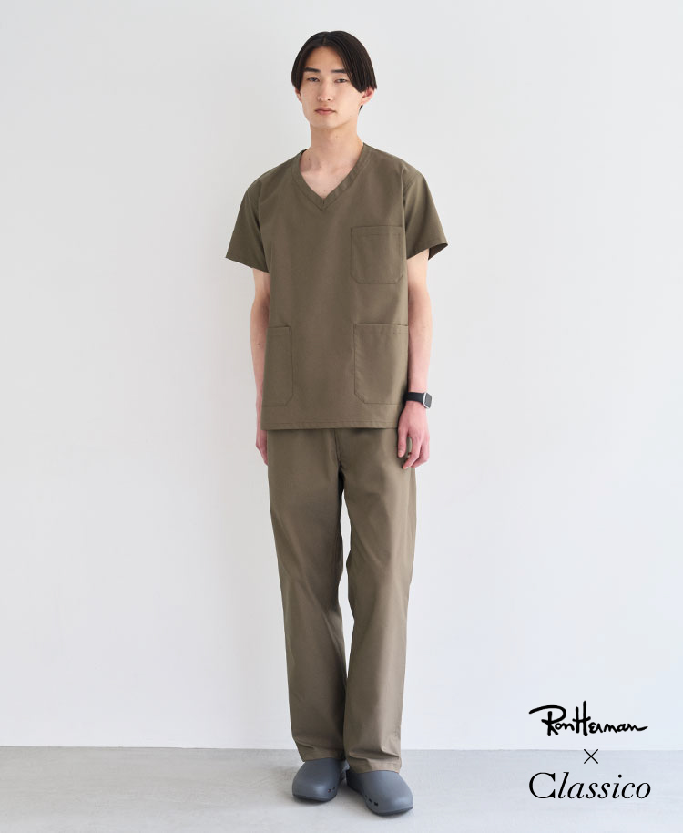 メンズ:Ron Herman スクラブパンツ | おしゃれ白衣のクラシコ公式通販