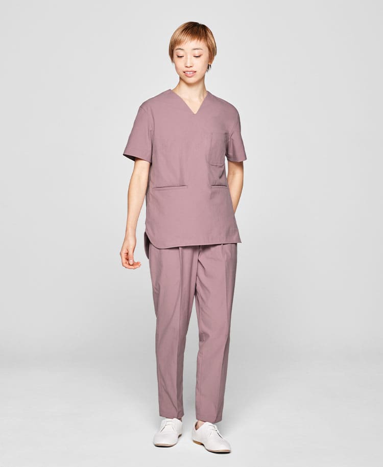 レディース:Vネックスクラブトップス・MOVE | おしゃれ白衣のクラシコ