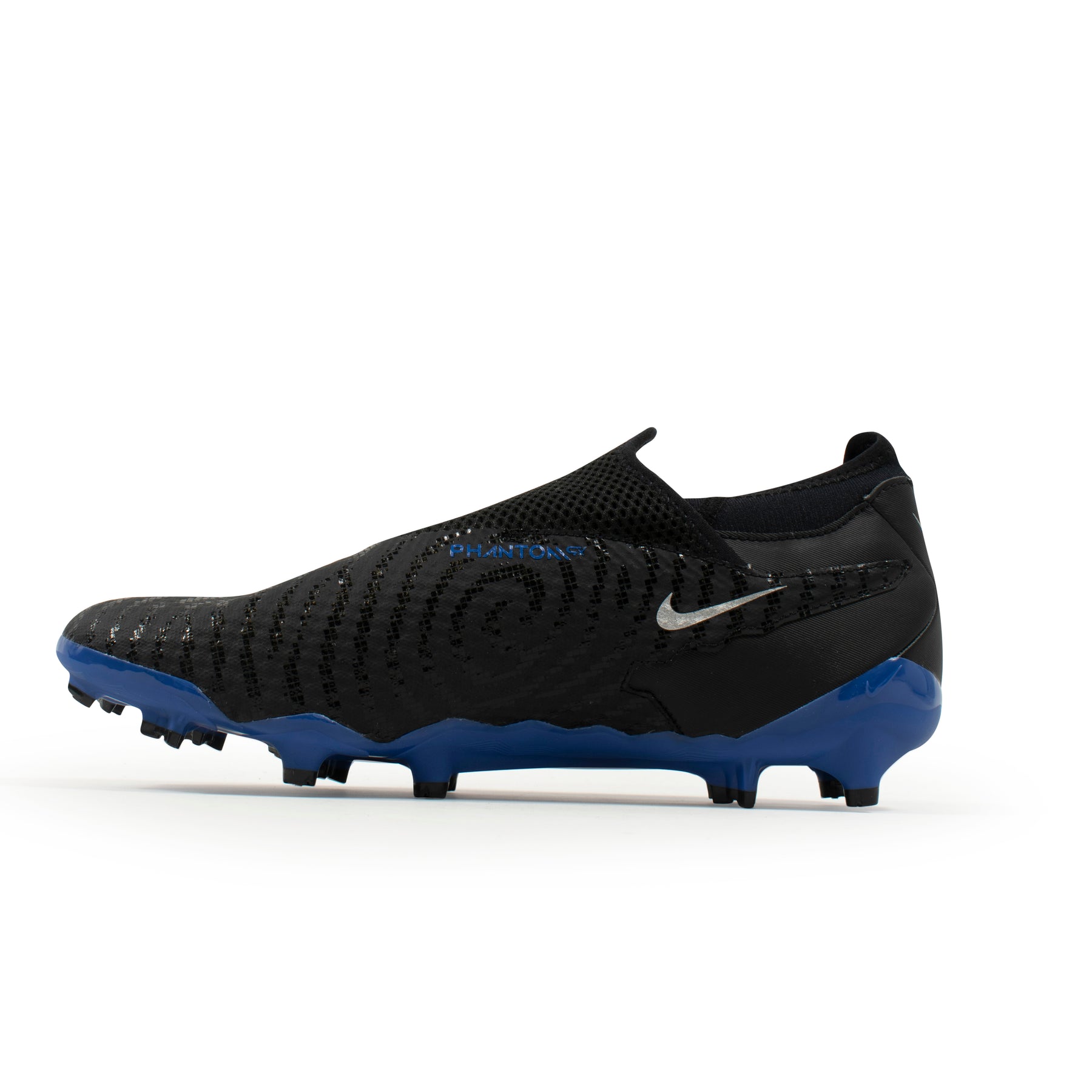 Nike Phantom GX Academy Black Blue FG – Classic Soccer Cleats