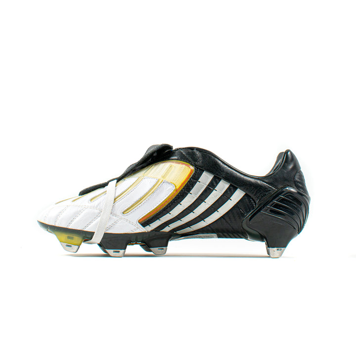Adidas Predator Powerswerve White Black SG – Classic Soccer Cleats