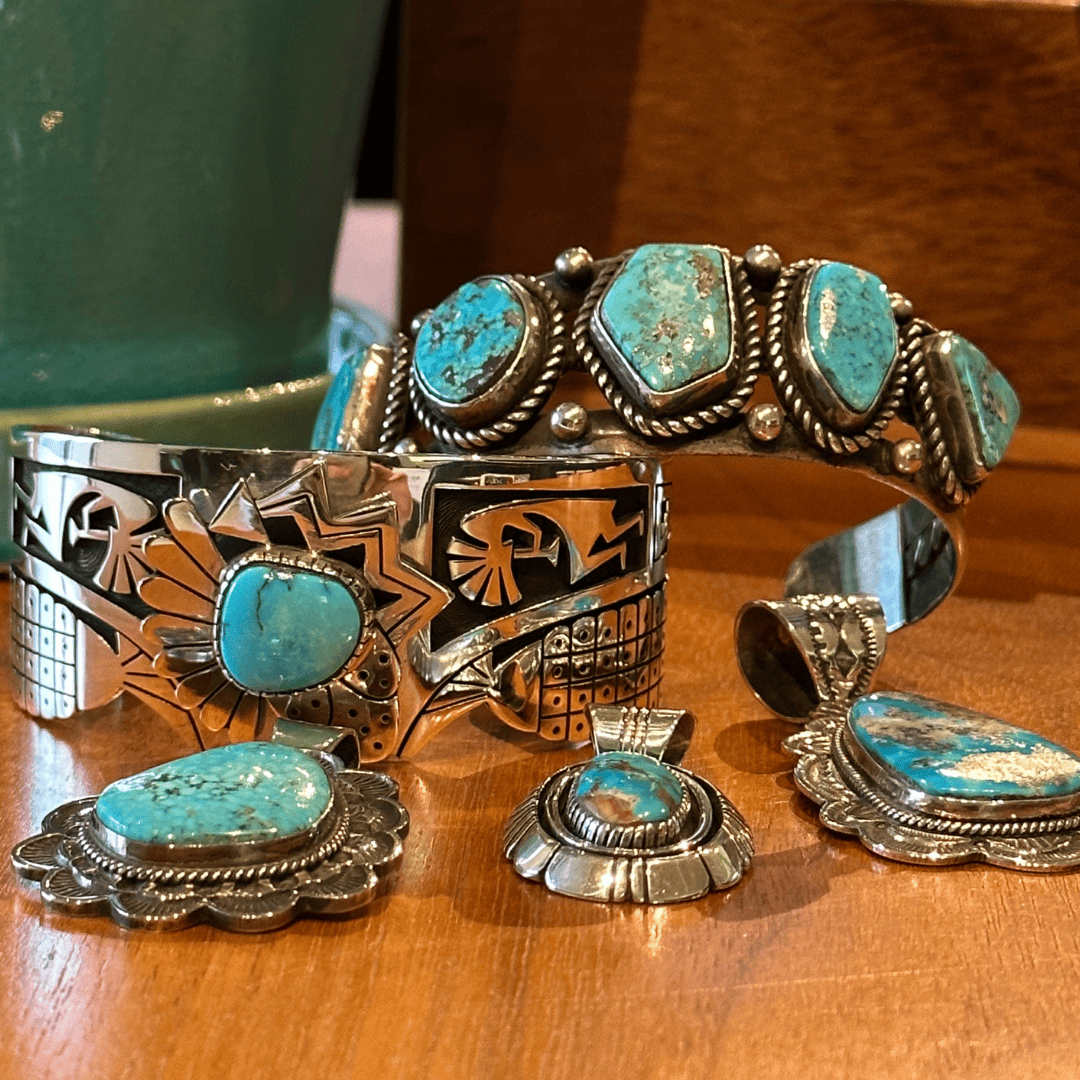 INDIAN JEWERLY インディアンジュエリー ターコイズ スターリング