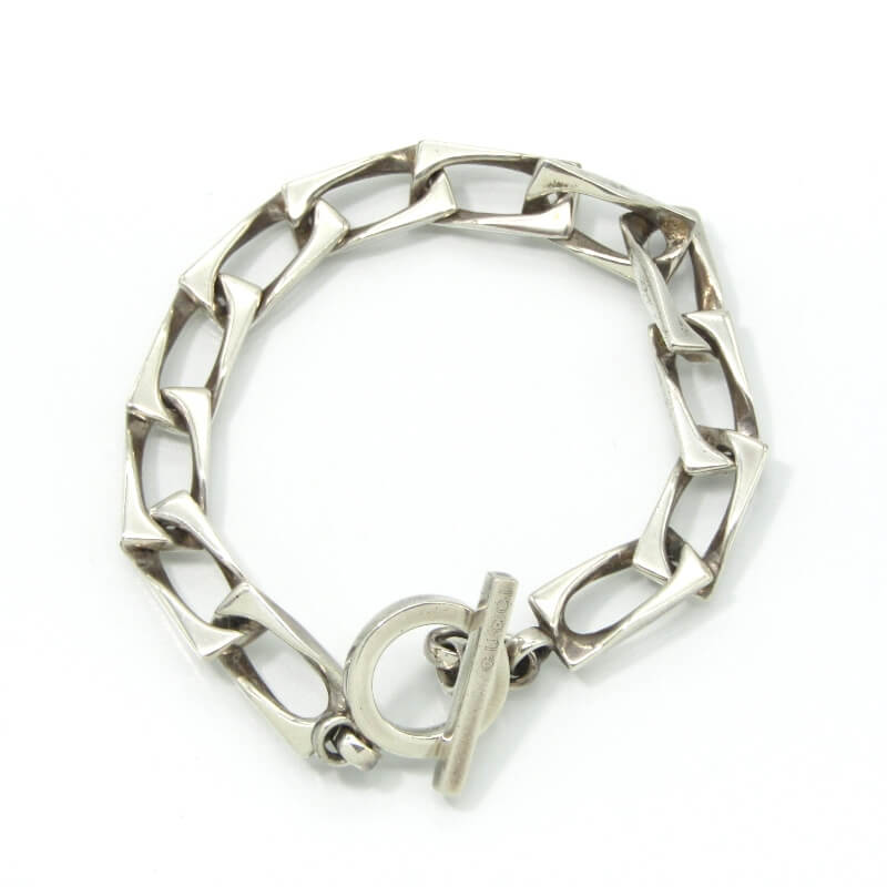 グッチ ブレスレット スクエアリンク チェーンをお買取りしました