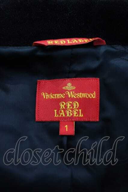 ヴィヴィアンウエストウッド 中古 / 別珍ベッティーナジャケット 1 黒