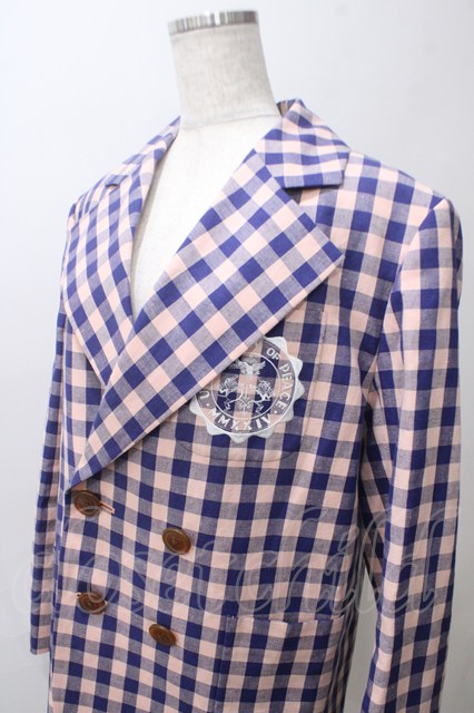 ヴィヴィアンウエストウッド 中古 / 綿麻ギンガムチェックダブル