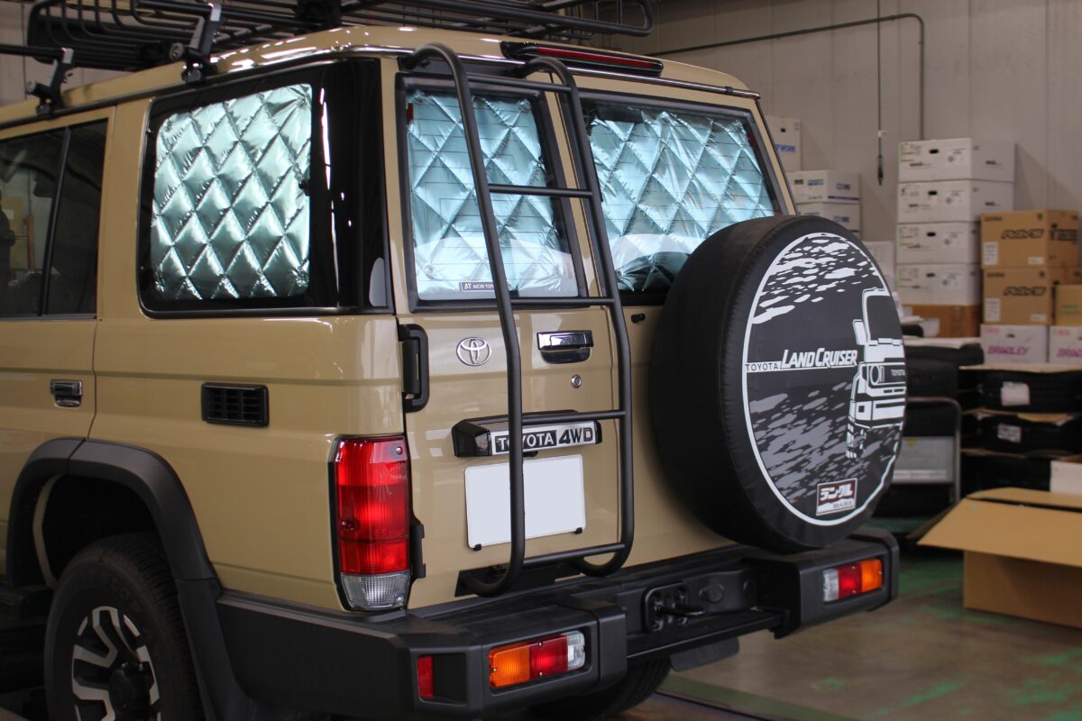GDJ76ランクル】4x4ES リアラダーを装着！！ | URBAN OFF CRAFT 中川店
