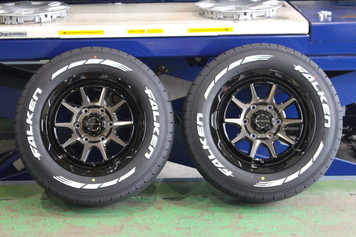 カスタムブログ】ハイエースに16インチWEDS MUD VANCE06×ファルケンW11
