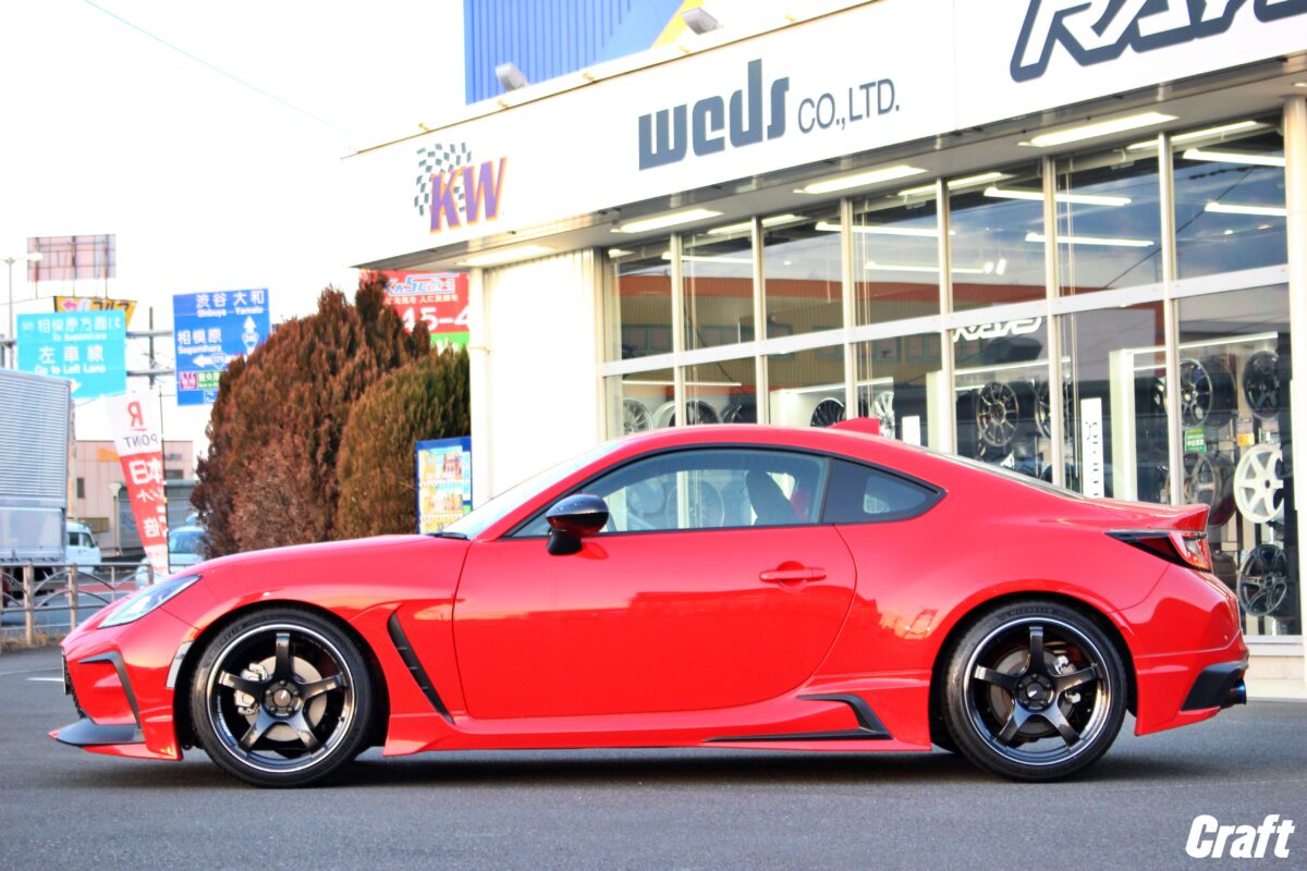 GR86 × ADVAN Racing TC-4 & MICHELIN PS5。ローダウンに映える至高の