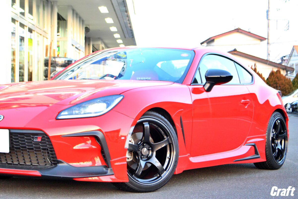 GR86 × ADVAN Racing TC-4 & MICHELIN PS5。ローダウンに映える至高の