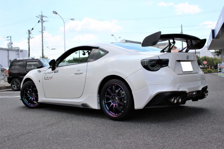 86 に エモーション ZR10 アステリズムブラック でツライチに！ | 一宮