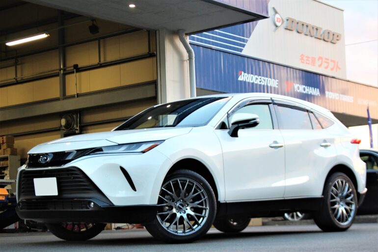 80ハリアーにRAYSホムラ2×9プラス 20インチ装着！ | 相模原店 | 店舗