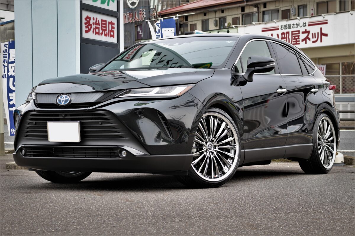 80ハリアー】ローダウン必須サイズ！新作クレンツェ・ヴィルハームを22