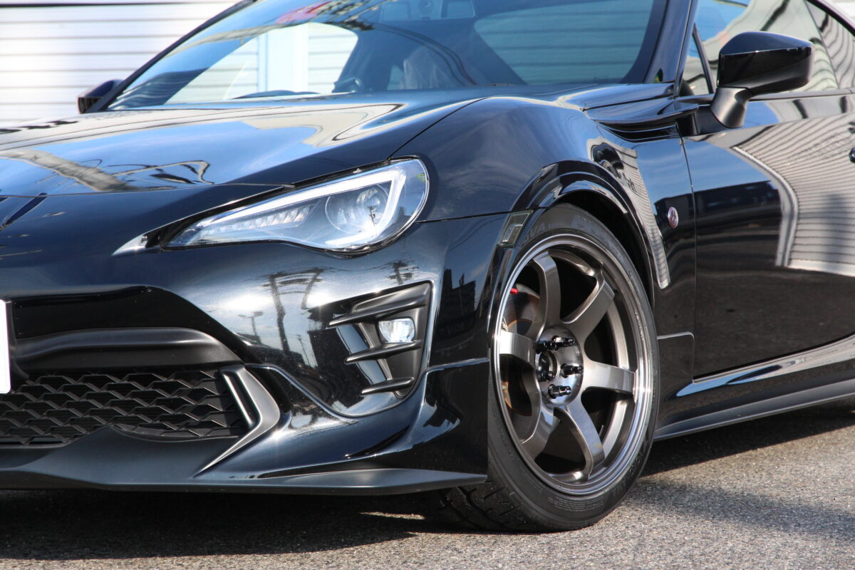 ZN6 86の攻める姿勢は崩さない！！RAYS VOLKRACING TE37 SAGA SLで9.5J