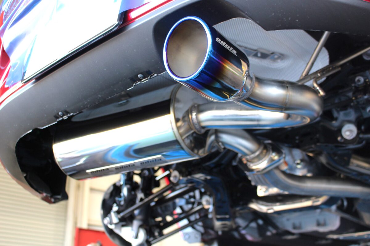 NDロードスターRFにOdula-オーデュラ- R-specマフラーを装着！ | 鈴鹿