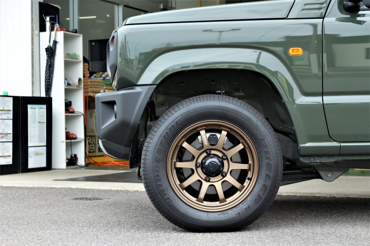 SUZUKI JB64 ジムニー に RAYS A LAP J 装着。 | 多治見店 | 店舗