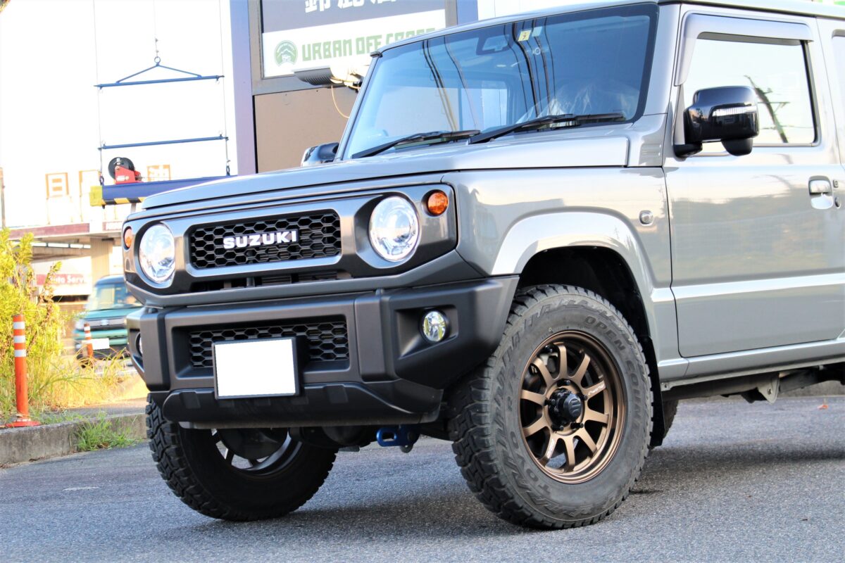 JB64 ジムニーにKYB NEW SR MC x ステアリングダンパー取付！ | URBAN