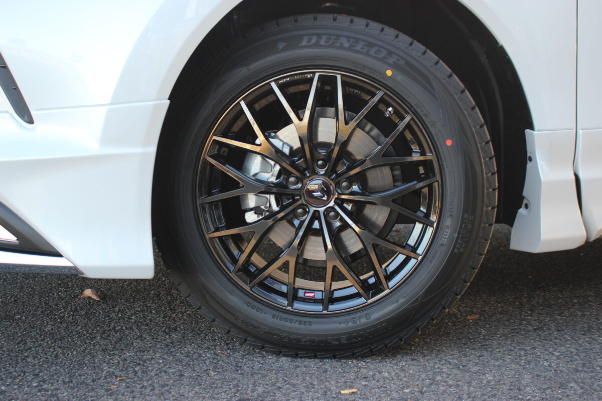 ハリアーにレオニスMX+スタッドレスセットを装着！！ | 一宮店 | 店舗