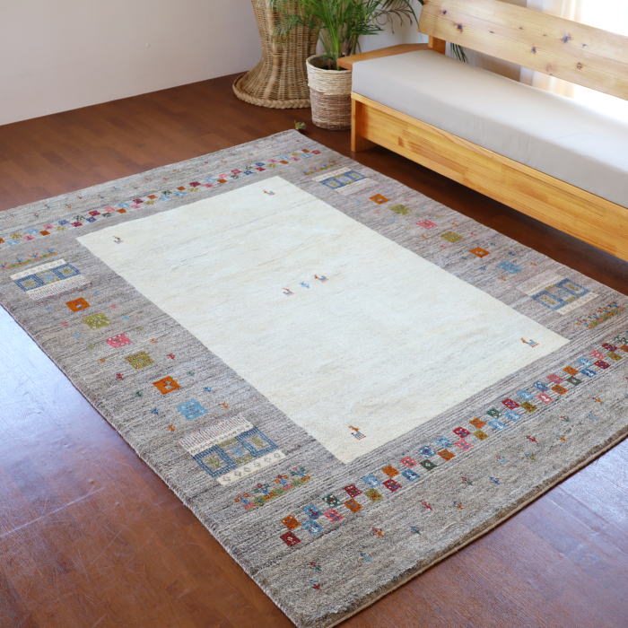 ギャッベ（アマレ） リビング大 サイズ（244×182cm） ギャッベ