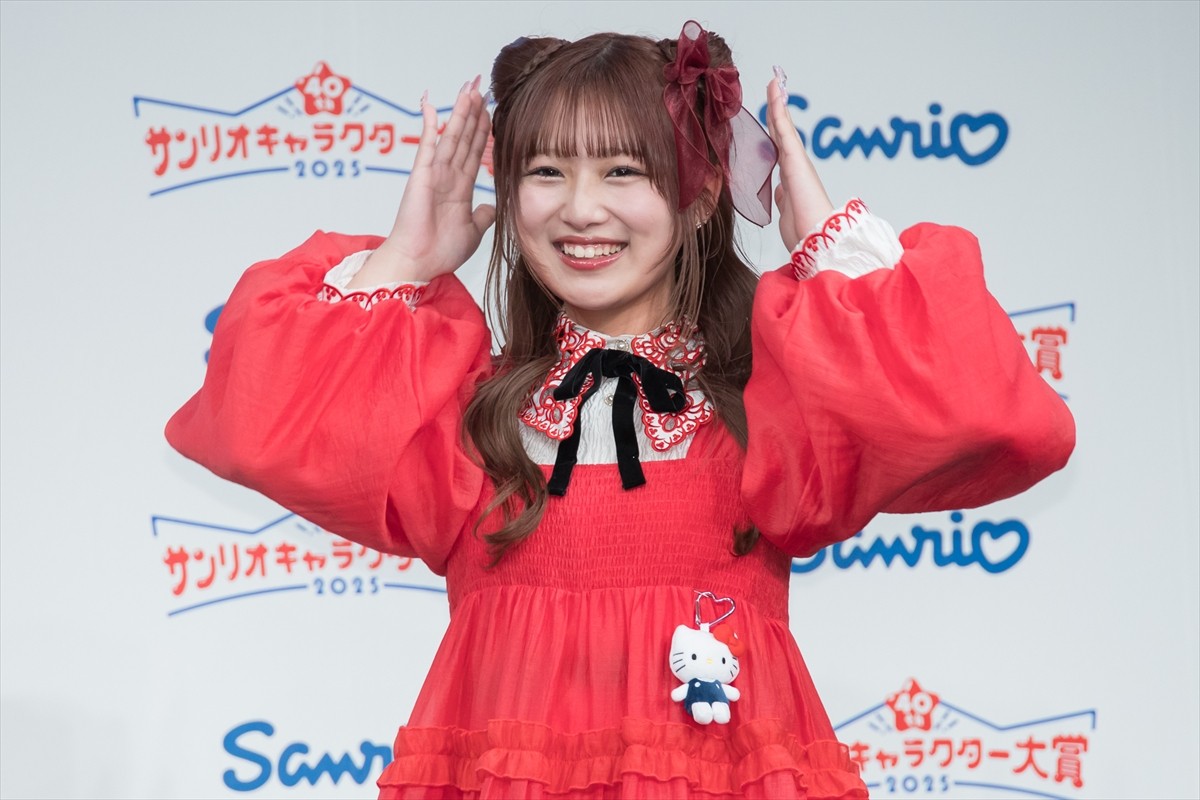 辻希美の娘・希空、猫耳ヘア＆ドレス姿で登場 “推し”との対面に感激