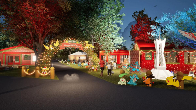 横浜赤レンガ倉庫に“ピカチュウたちのツリー”が登場！ 『ポケモン