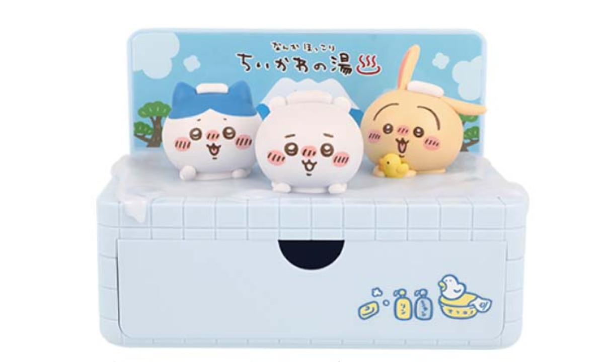 ちいかわ』の一番くじ新作は銭湯がテーマ！ 「下位賞も可愛い