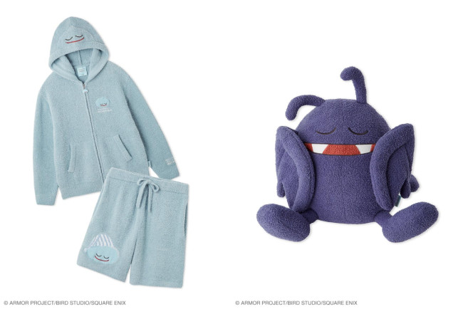 ドラゴンクエスト』×「ジェラピケ」が初コラボ！ 寝ているモンスター