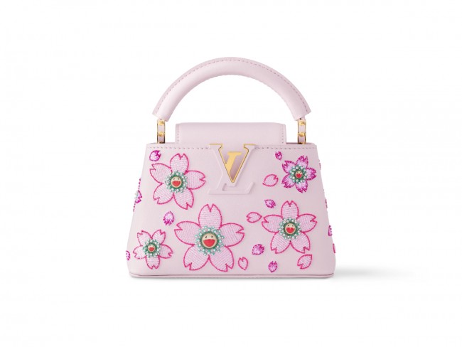 ルイ・ヴィトン」×村上隆氏コラボに新作！ 桜モチーフの「カプシーヌ