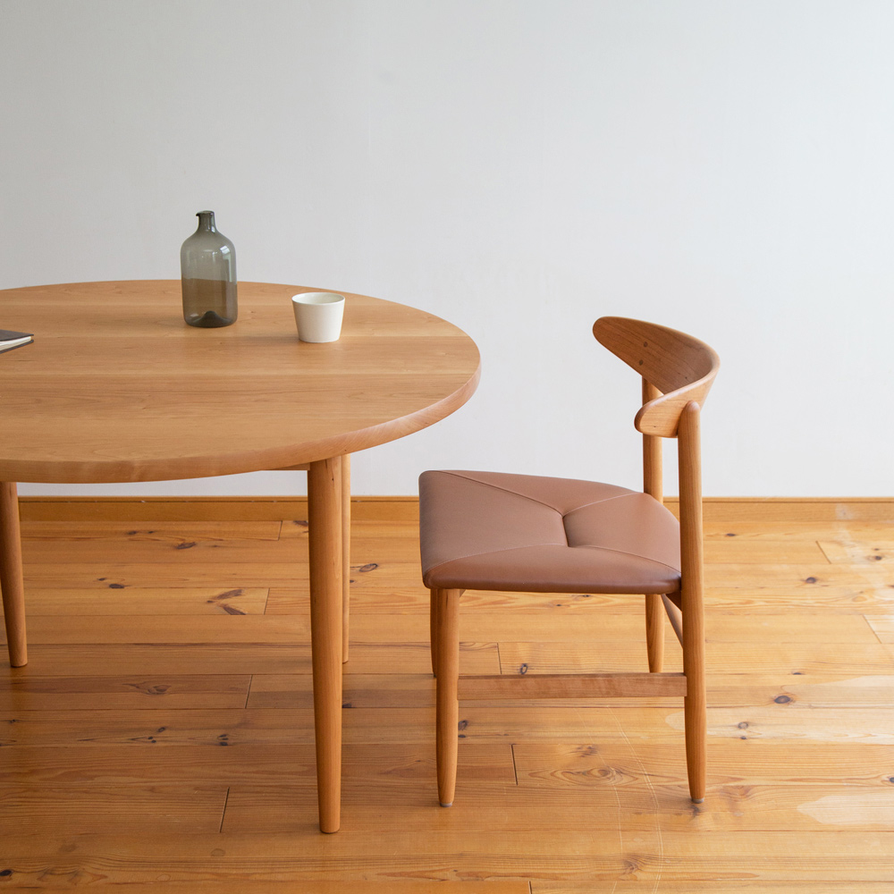 110Φのラウンドテーブル5248納品事例・T-233 家具工房クラポ