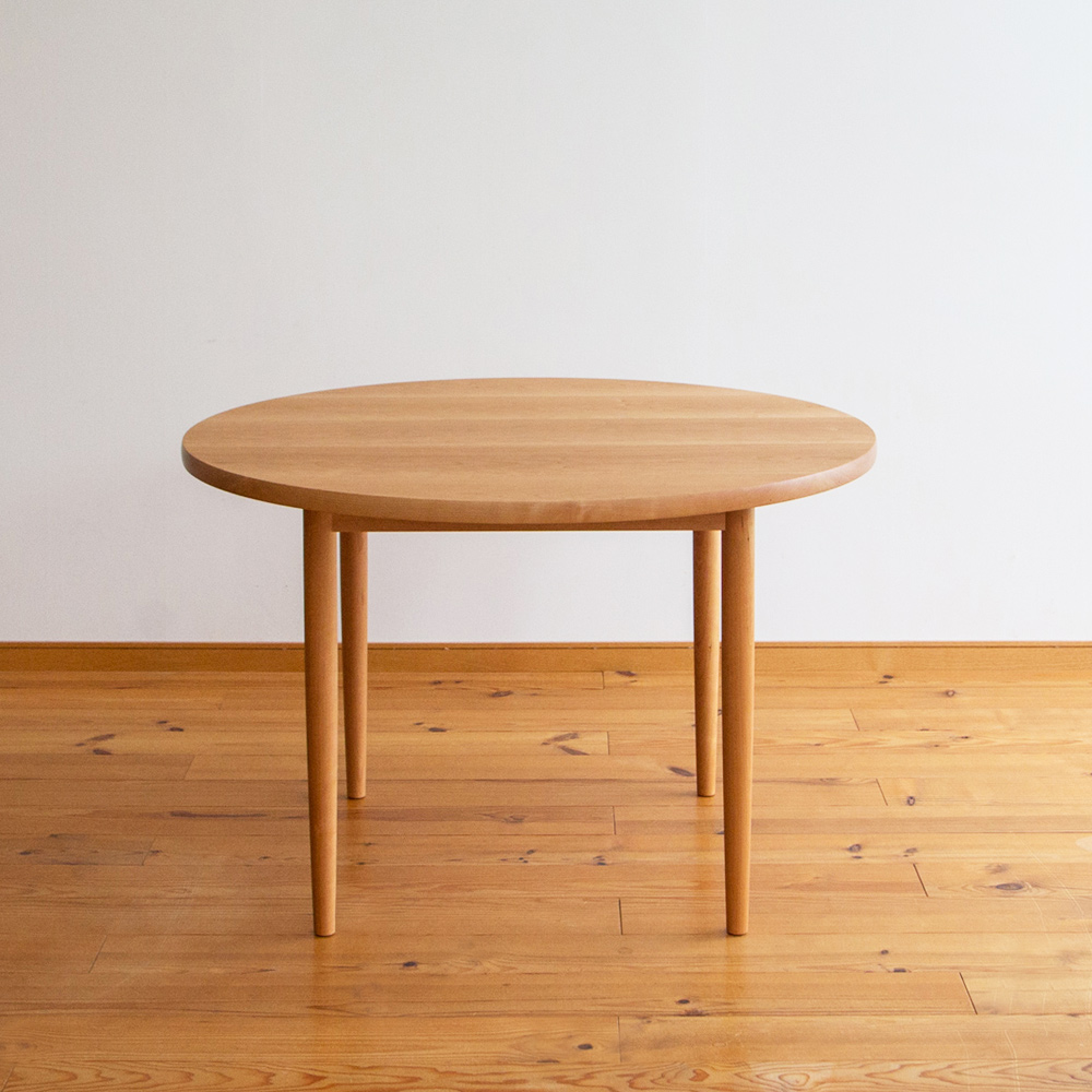 110Φのラウンドテーブル5248納品事例・T-233 家具工房クラポ