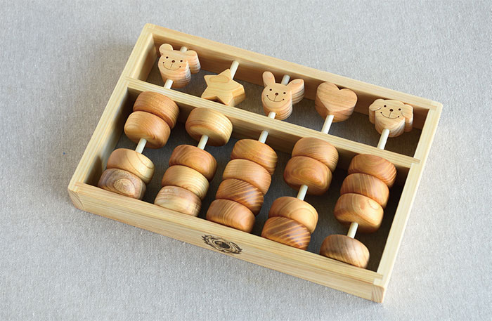山のくじら舎 ベビーそろばん: 木のおもちゃ｜クレヨンハウス