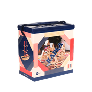 KAPLAカプラ120ピース ピンクセット｜積み木・木のおもちゃのギフト通販