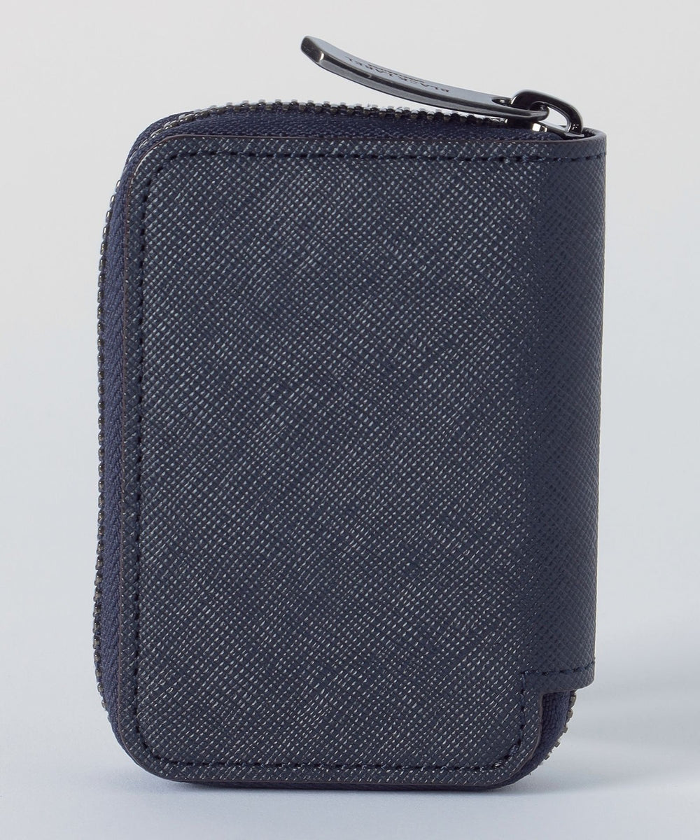 バイカラークレストブリッジチェックスマートキーケース（ウォレット