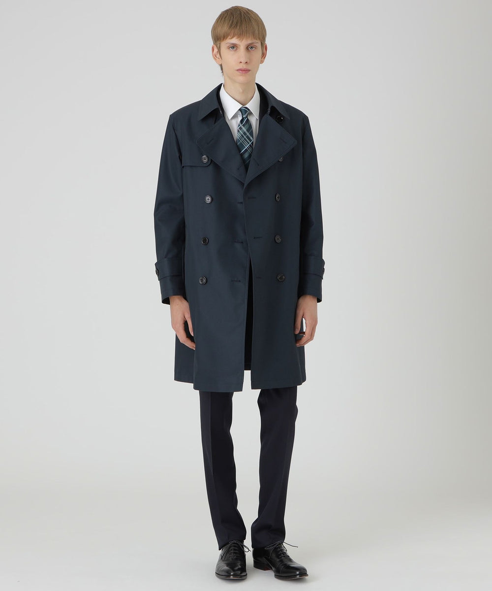 BURBERRY BLACK LABEL ブラック トレンチコート Mサイズ バーバリー