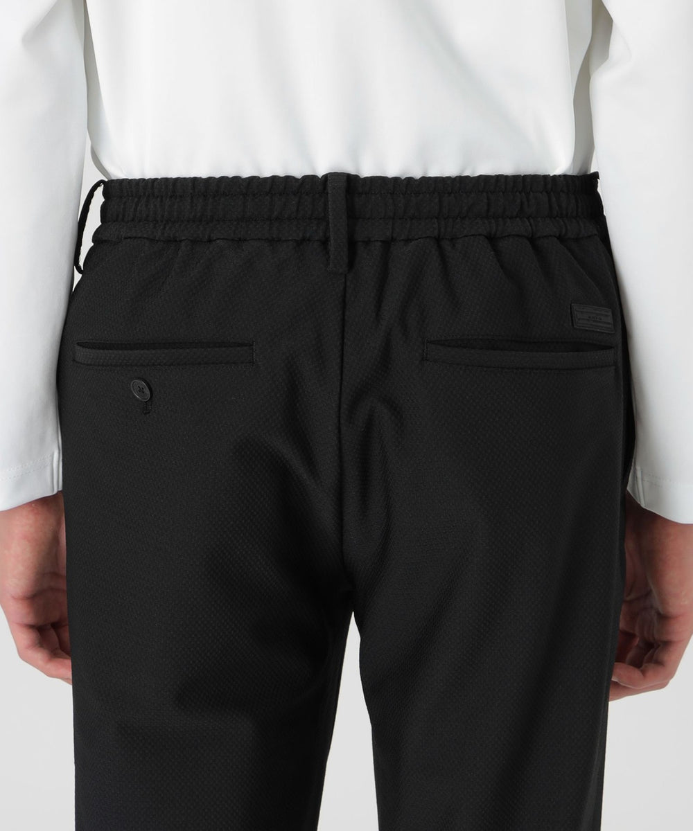 BLACK lab.】ブロックジャカードイージートラウザーズ（カジュアル