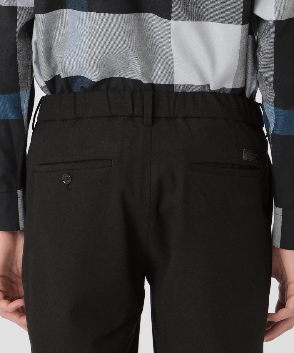 2WAYストレッチイージートラウザーズ（カジュアルパンツ）｜BLACK