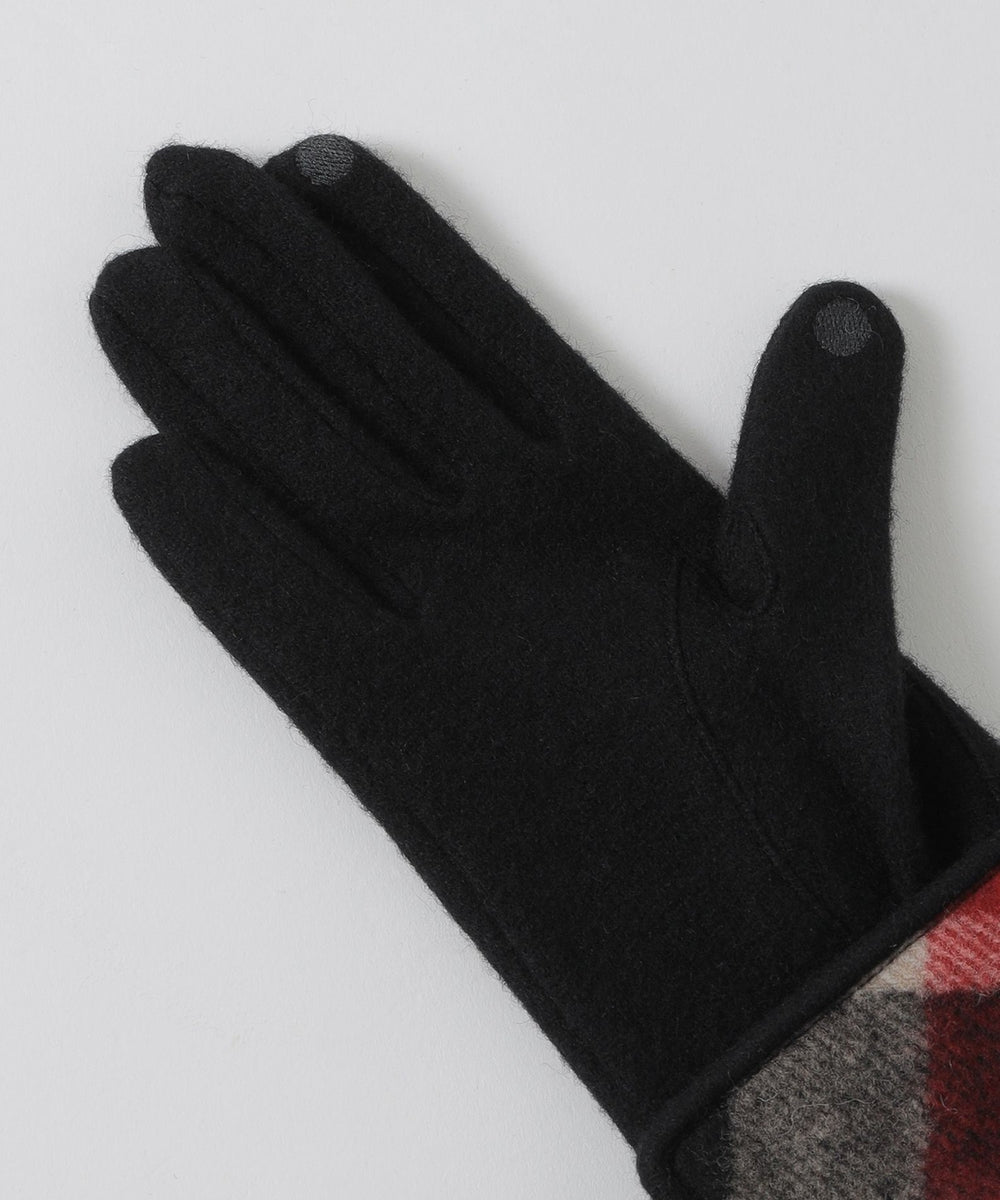 パーシャルクレストブリッジチェックグローブ（ハット/キャップ