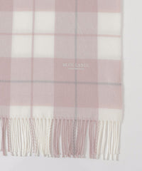 アクリルチェックストール（マフラー・ストール・スカーフ）｜BLUE