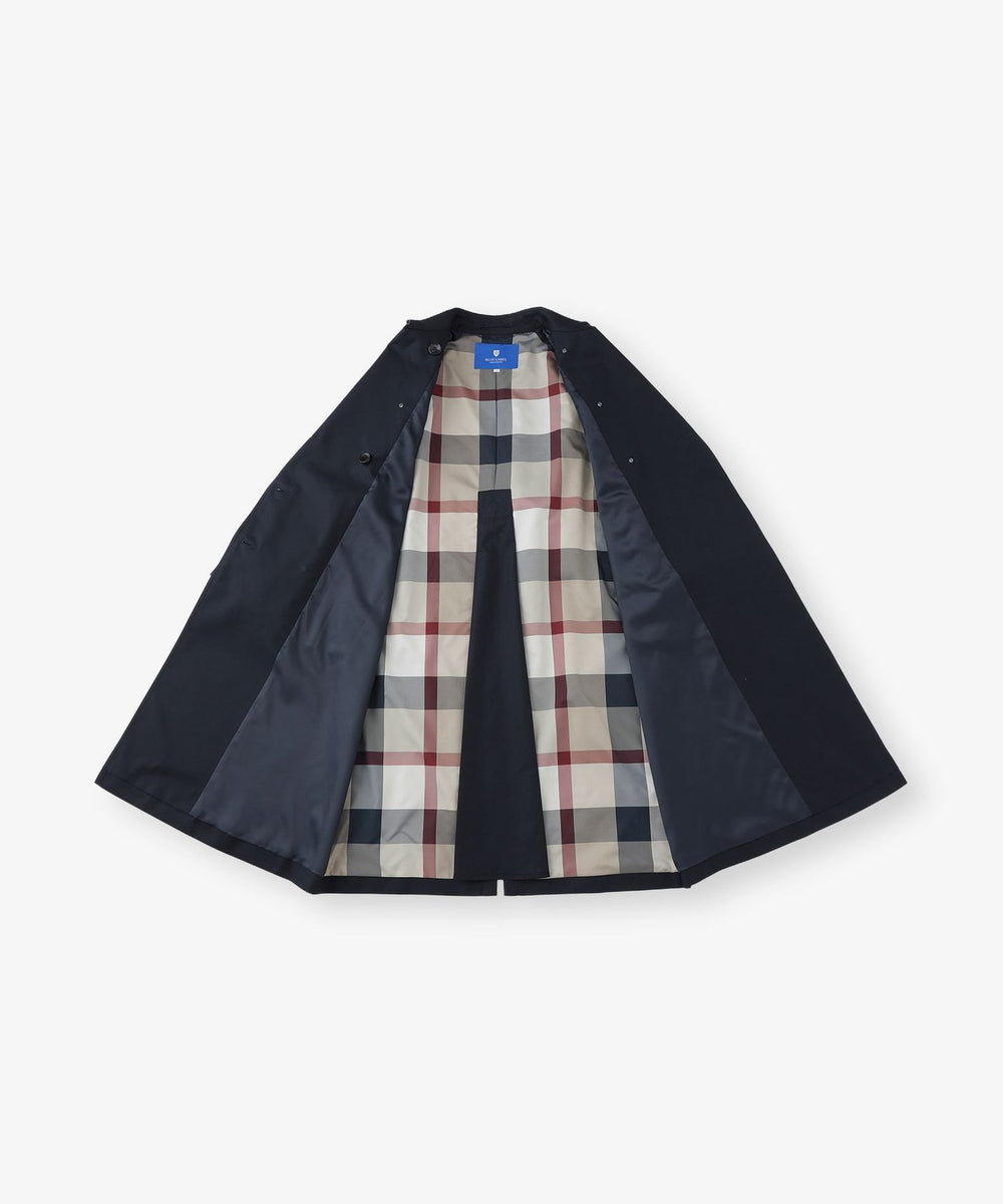 ブルーレーベルクレストブリッジ新品ネイビー ウェザーコート レイン