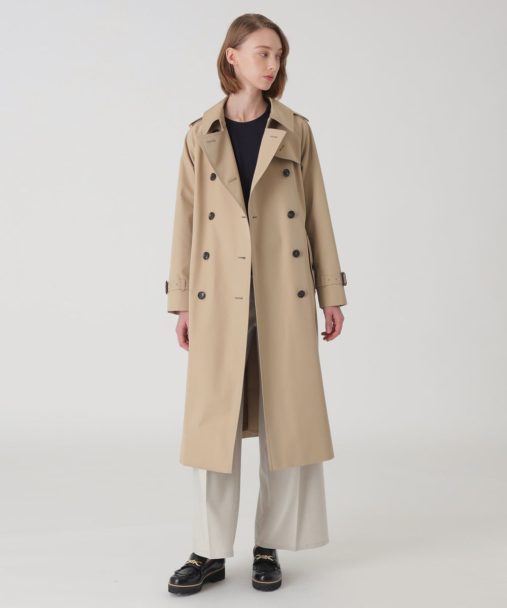 バーバリー ベージュ ダブルブレスト トレンチコートライナー付