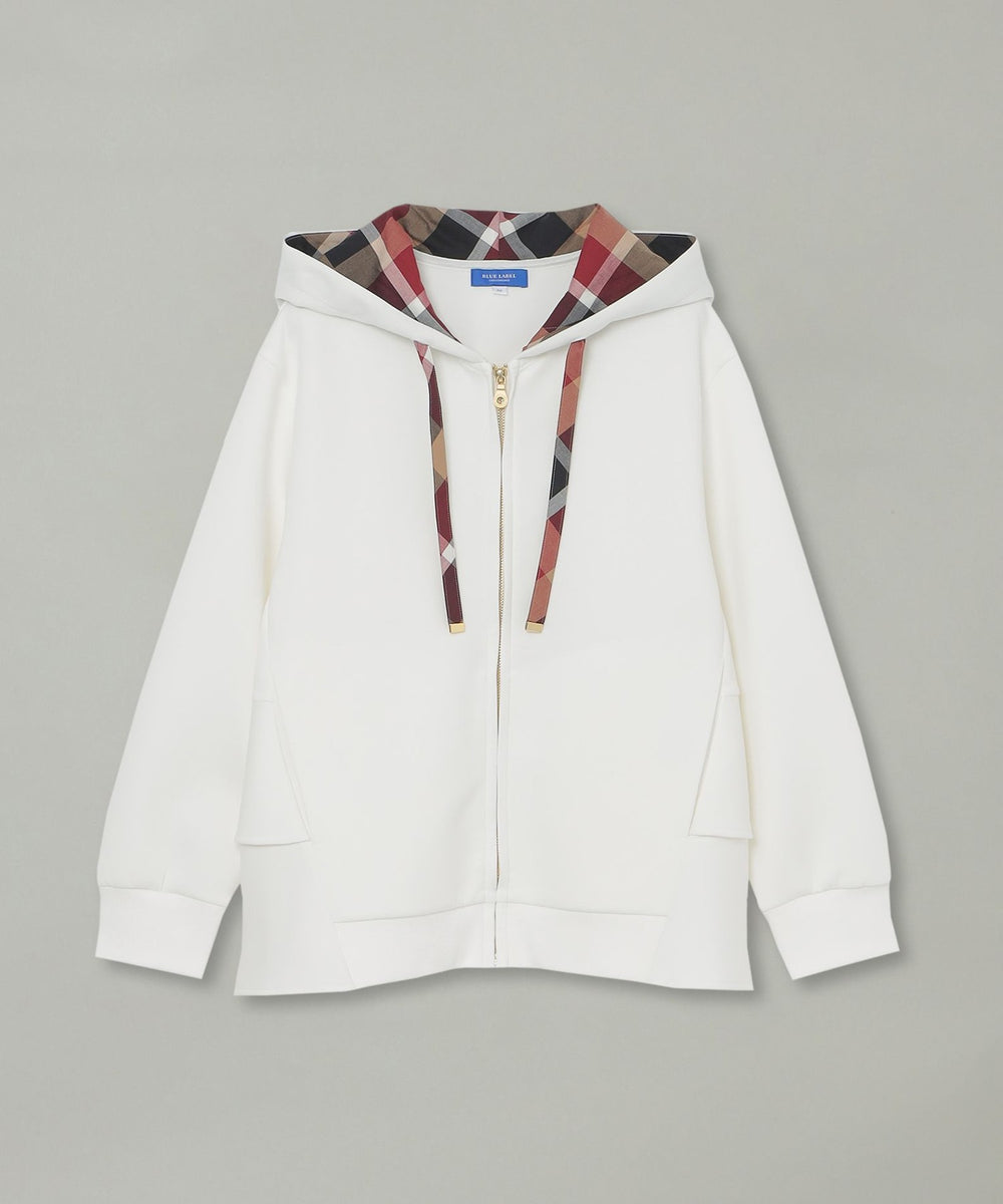 原宿限定】ダブルエアーポンチヘムフリルパーカー（カットソー）｜BLUE