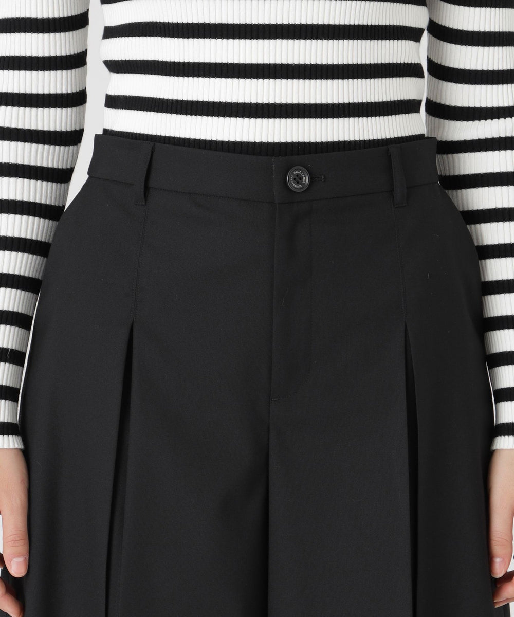 プレーンウォッシャブルガウチョパンツ（パンツ）｜BLUE LABEL