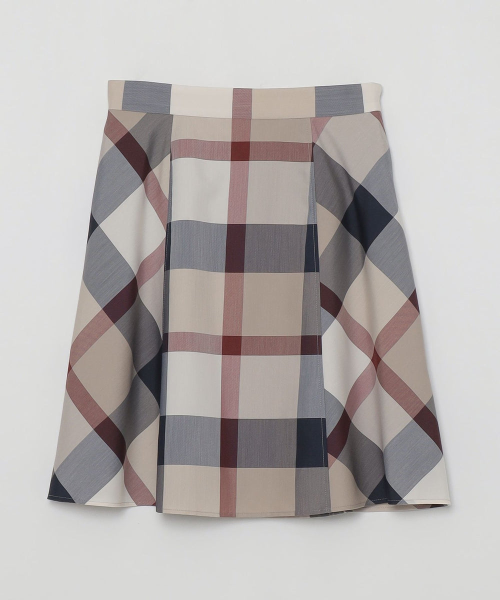 クレストブリッジチェックライトクロッシングツイルスカート（スカート