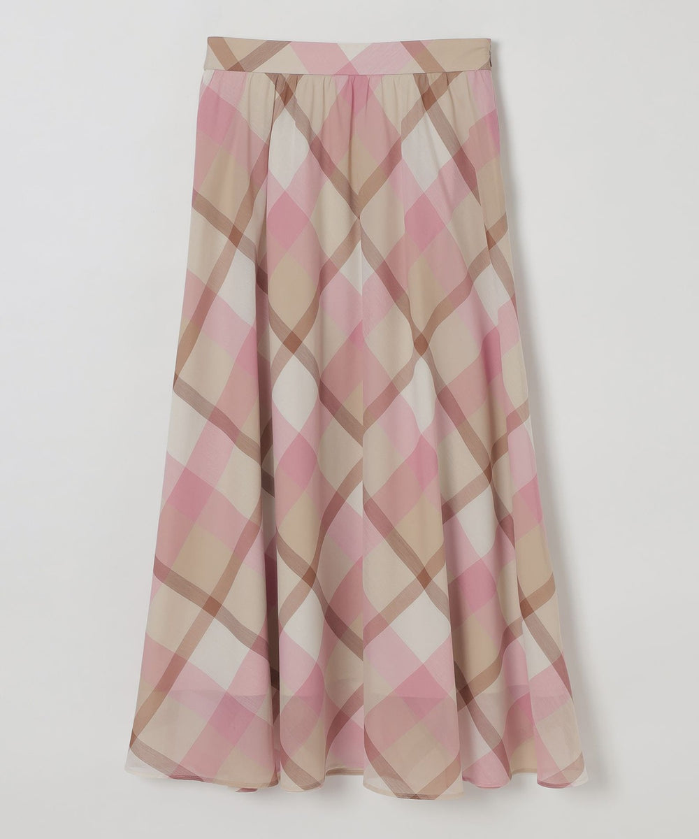 一部店舗限定】クレストブリッジチェックシアーポプリンスカート