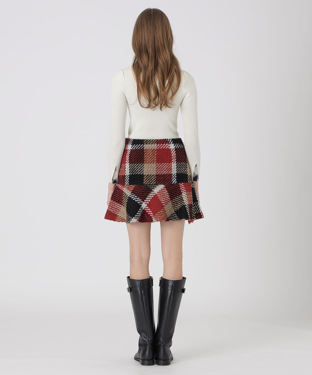 取扱店舗限定】クレストブリッジチェックロービングツイードミニ