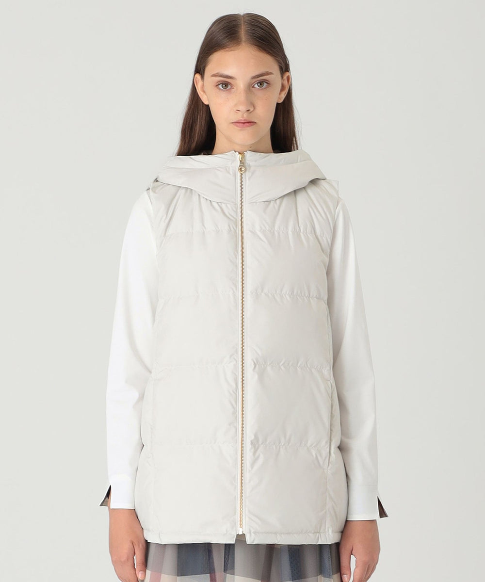 一部店舗限定】マットタフタダウンベスト（コート）｜BLUE LABEL