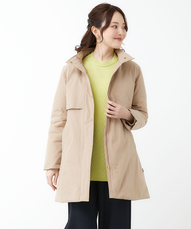 レディース ノンキルトダウンコート【撥水加工】通販 [0304-48400